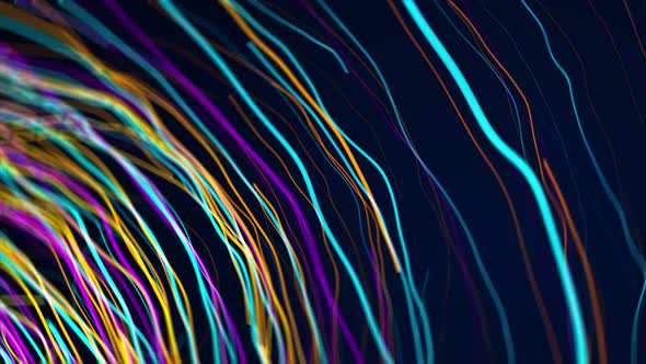 Vivid Diagonal Neon Strings Background, Backgrounds Motion Graphics ft ...