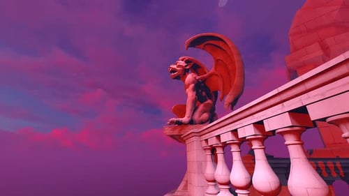 The Figure On The Roof Of The Building
