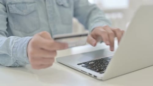 Online Payment Via Laptop
