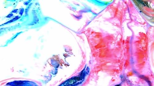 Abstrakte bunte Tinte Explode Diffusion 49