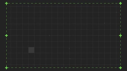 Digitally generated video of outline