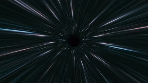 Space Galaxy Warp Tunnel Loop