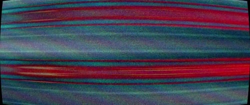 Old TV Static Glitch Distortion Overlay