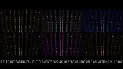 Elegantes Partikel-Lichter-Set V22