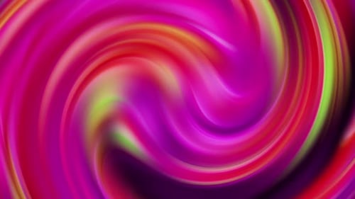 Abstract Colorful Fluid Swirl Background Loop