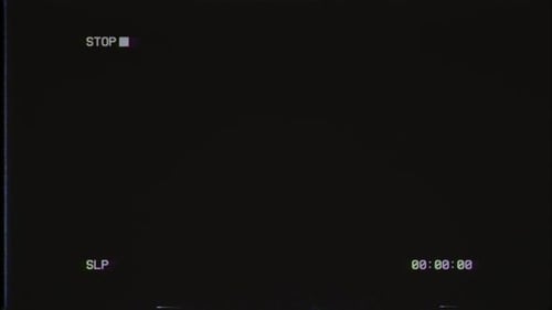 Superposition de l'interface du bouton d'arrêt VCR