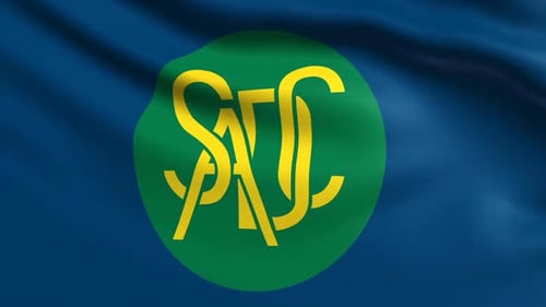 SADC Flag Waving Animation for Corporate Presentations