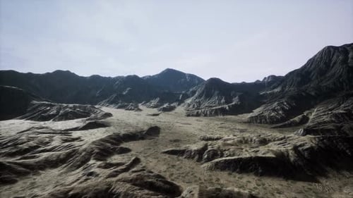 Mountain Landscape in High Altitude