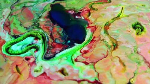Spread And Swirl Paint