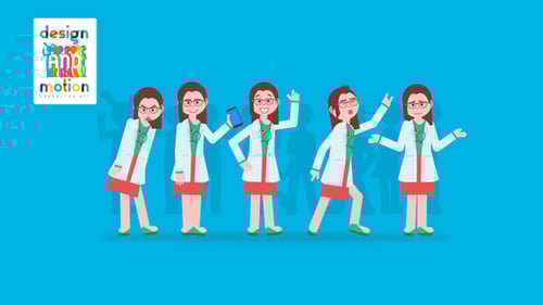 Animated Female Doctor Character for Medical and Healthcare Explainer Videos