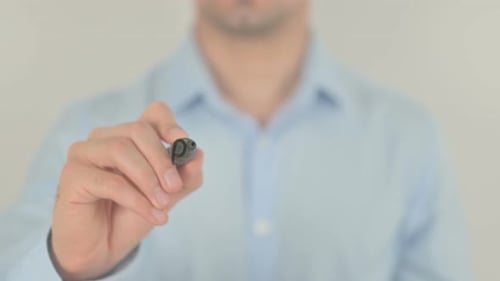 Perception, écriture sur écran transparent