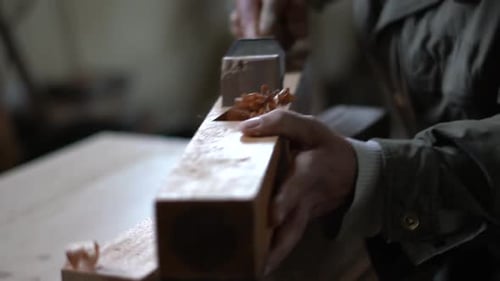 Crop-Master-Oberflächen-Stück Holz
