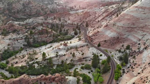 Panoramic Landscape Wide Format Zion Canyon National Park US