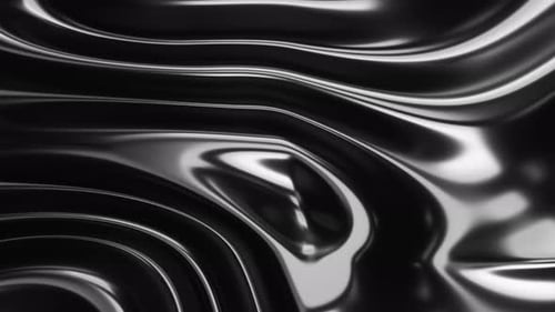 Dynamic Abstract Liquid Metal Waving Background