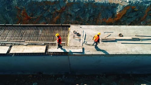 Arbeiter im Bauwesen