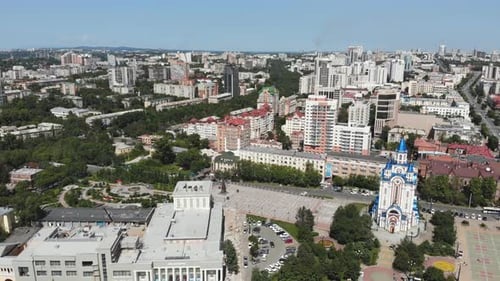 Khabarovsk City From a Bird'seye View