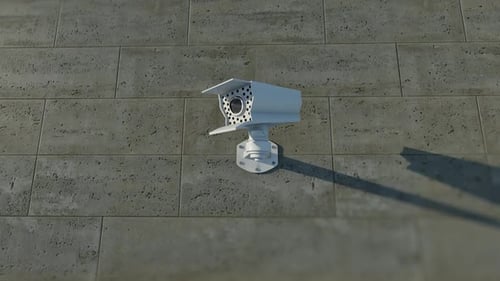 3D Security Camera Panning and Monitoring