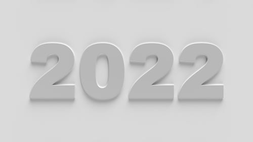 Minimalist 3D Annual Timeline Countdown Reveal