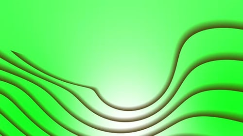Green Colorful Gradient Line Background Motion Video
