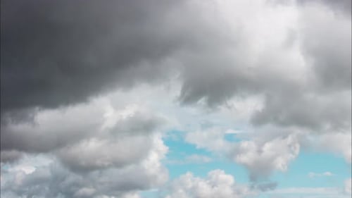 Bewölkter Himmel Zeitraffer Hintergrund