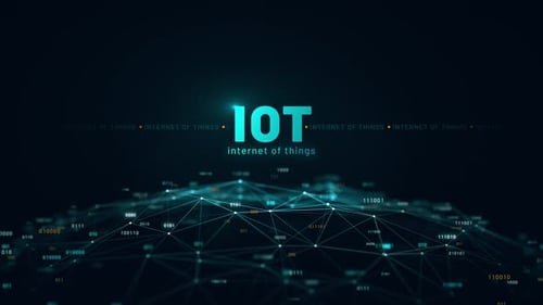 Internet der Dinge IOT Digitaler Globus 4K