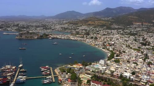 Luftaufnahme von Bodrum