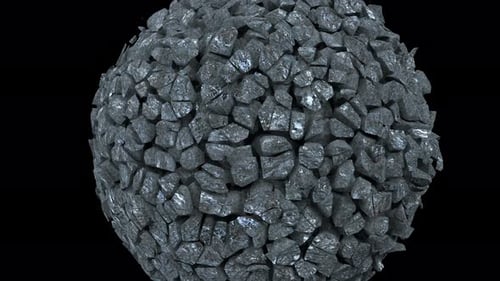 Explosion Big Bang of Black Rock Coal Explode