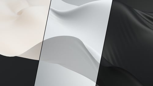 Elegant Flowing Cloth Background in Abstract Style