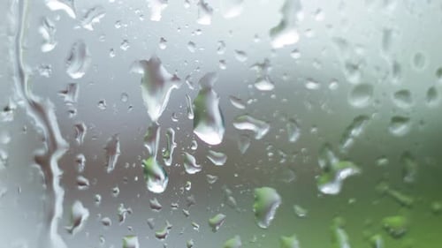 Raindrops on a Window