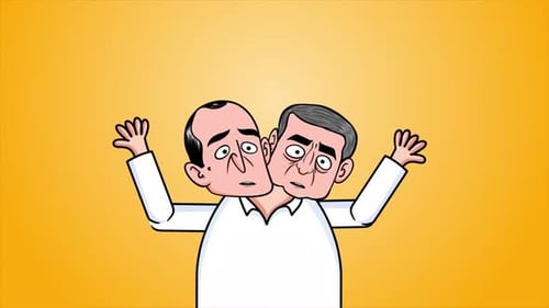 Twins Characters Talking 4K