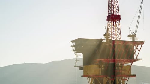 Oil Drill Rig Platform
