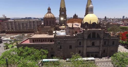Guadalajara Cathedral. Museum of Sacred Art. Aerial