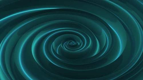 Abstact 3D Blue Sprial Background Loop