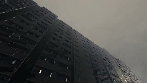 Lluvia de bloques urbanos