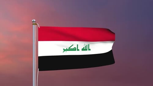 Flagge Iraks