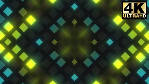 5 Led Light Vj Loop Pack 4k