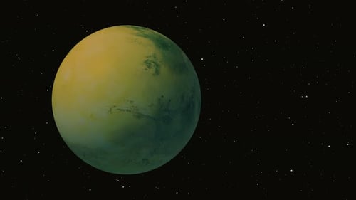 Mars, Planet und Mond