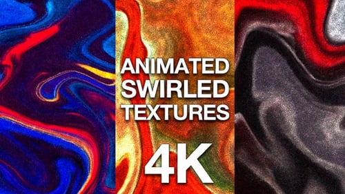 Animated Swirled Textures Pack 4k