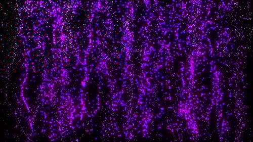 4K Background Particle Purble Loop