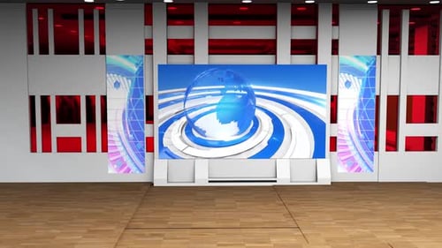 Virtual Studio Set 1003 Camera 06