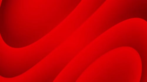 Dynamic Red Fluid Abstract Motion Background