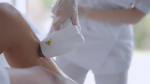 Laser Hair Removal Treatment at Beauty Clinic