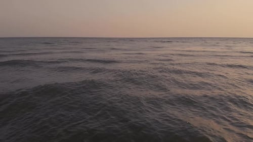 Sunset Sky and Ocean Landscape