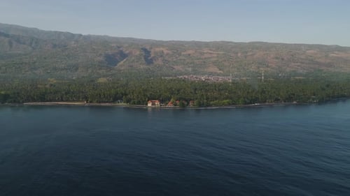 Seascape with Tropical Beach