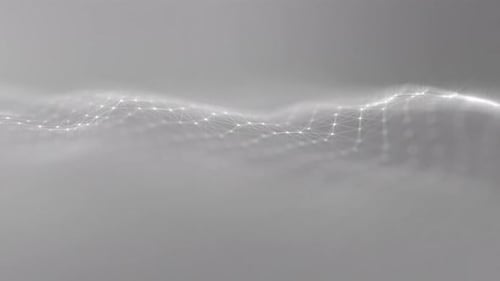 Boucle de fond de connexions grise élégante