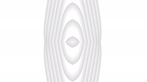 Abstract White Colorful Smooth Stripes Background