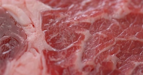 Raw beef steak texture