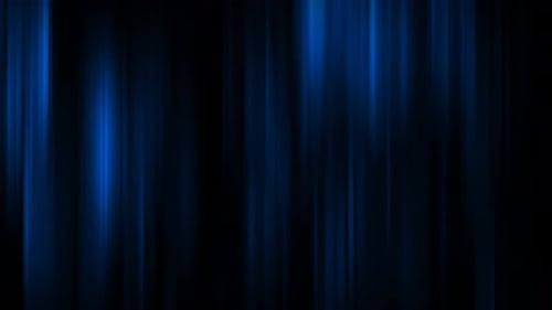Abstract Blue Vertical Light Streaks Motion Background