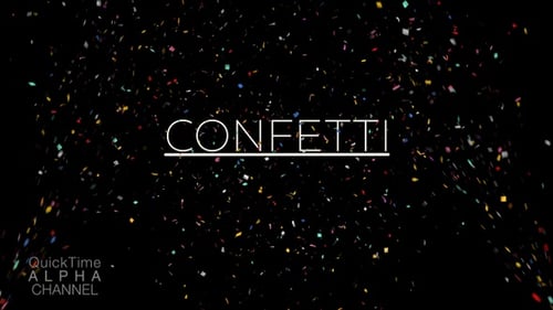 Confetti Explosions 4K