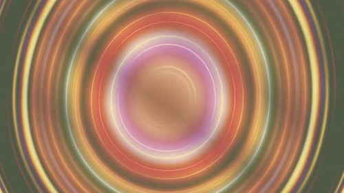 Vintage Film Artifacts: Color Rings 1 (Loop)